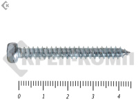 Шуруп с шестигранной головкой DIN7976 5,5х45 (3000шт)